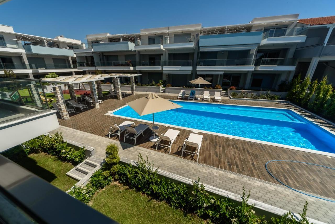 Itaka Familiy Apartments - Halkidiki Suites Com 尼基季 外观 照片
