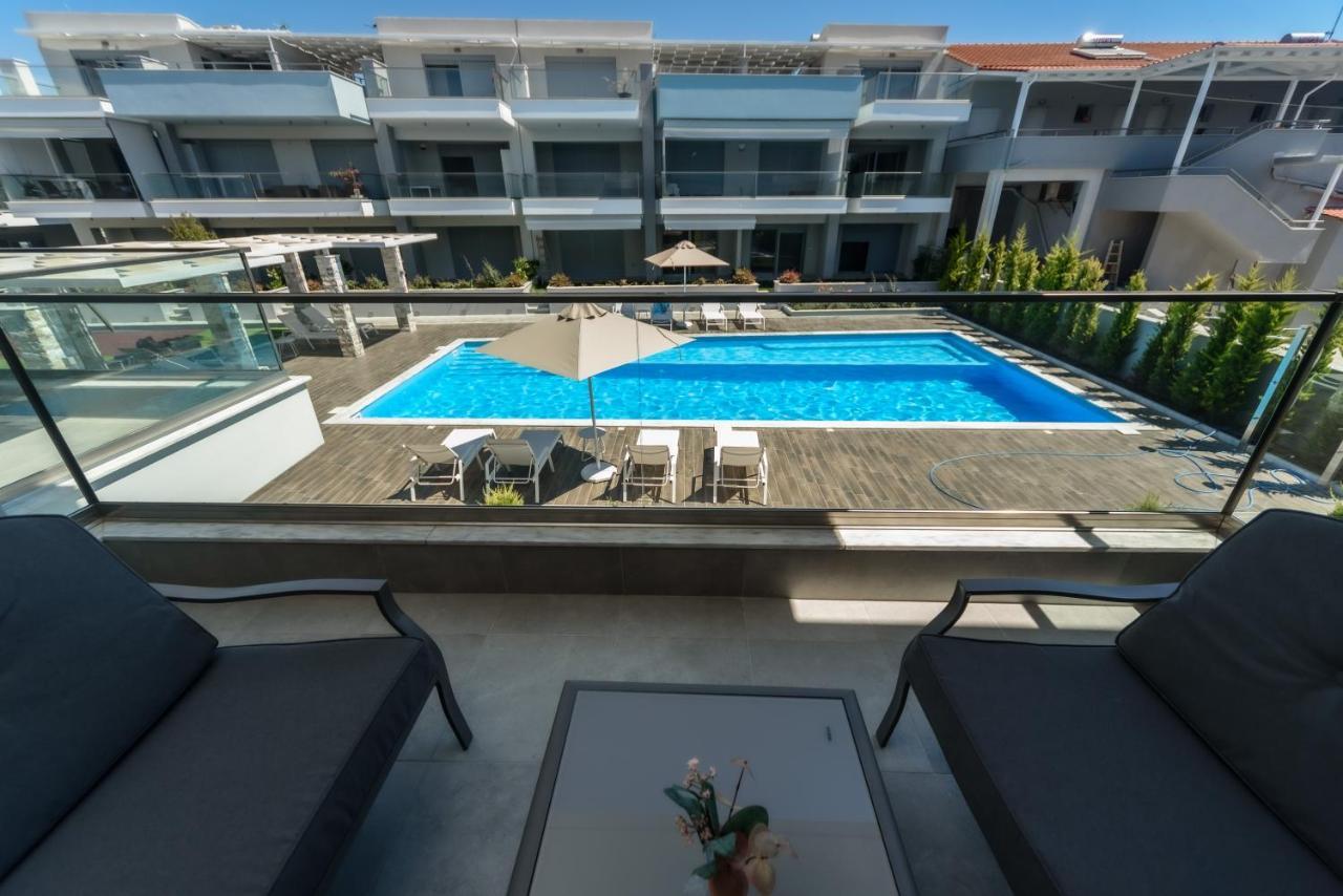 Itaka Familiy Apartments - Halkidiki Suites Com 尼基季 外观 照片